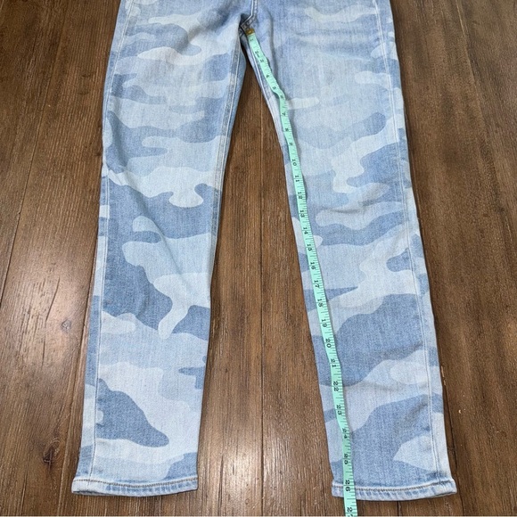 Rag & Bone CateMid Rise Faded Camo Cigarette Ankle Skinny Jeans blue - Picture 9 of 12